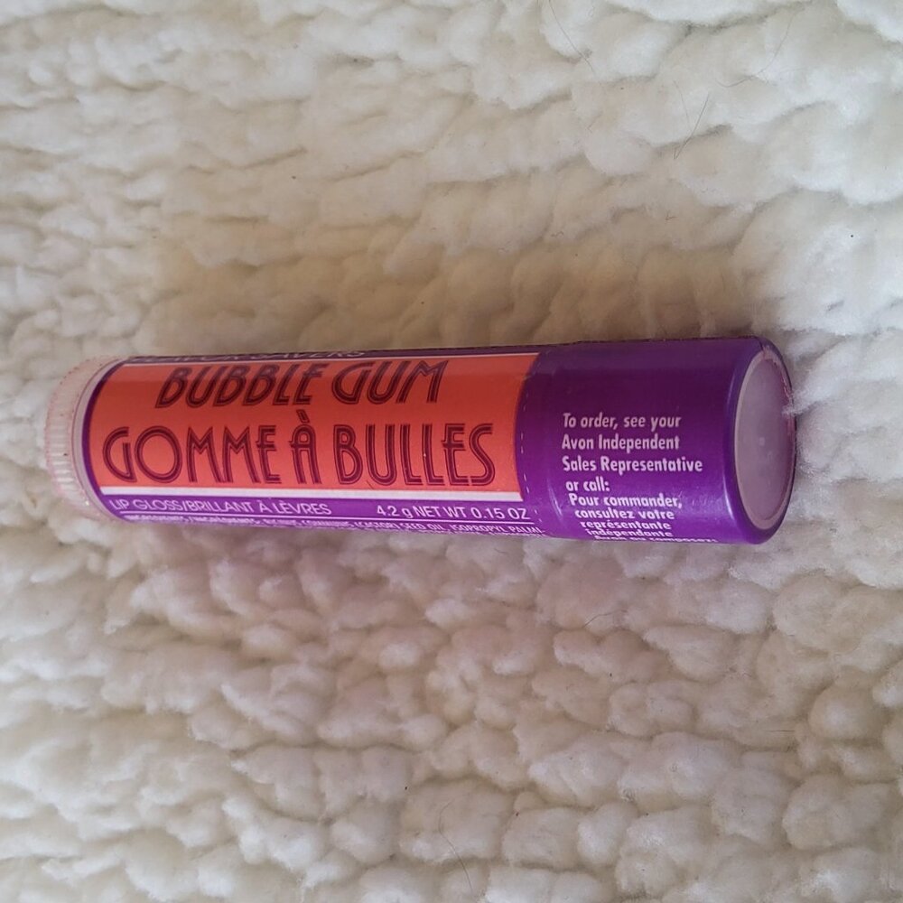 NOS Avon Flavor Savers Bubble Gum Flavor Lip Balm